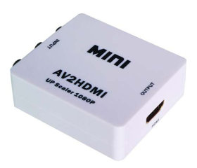 HDV-M615 Mini AV to HDMI Up Scaler 1080P конвертер адаптер